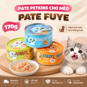 Pate cho mèo nhà Petkins Fuye