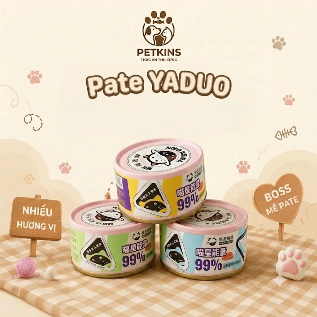 10 Lon Pate YADUO Dành Cho Mèo