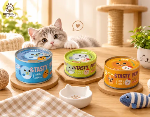Súp Fuye bổ sung dinh dưỡng và nước cho mèo với 3 hương vị