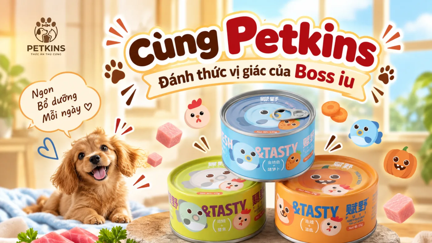 Cùng petkins đánh thức vị giác của boss