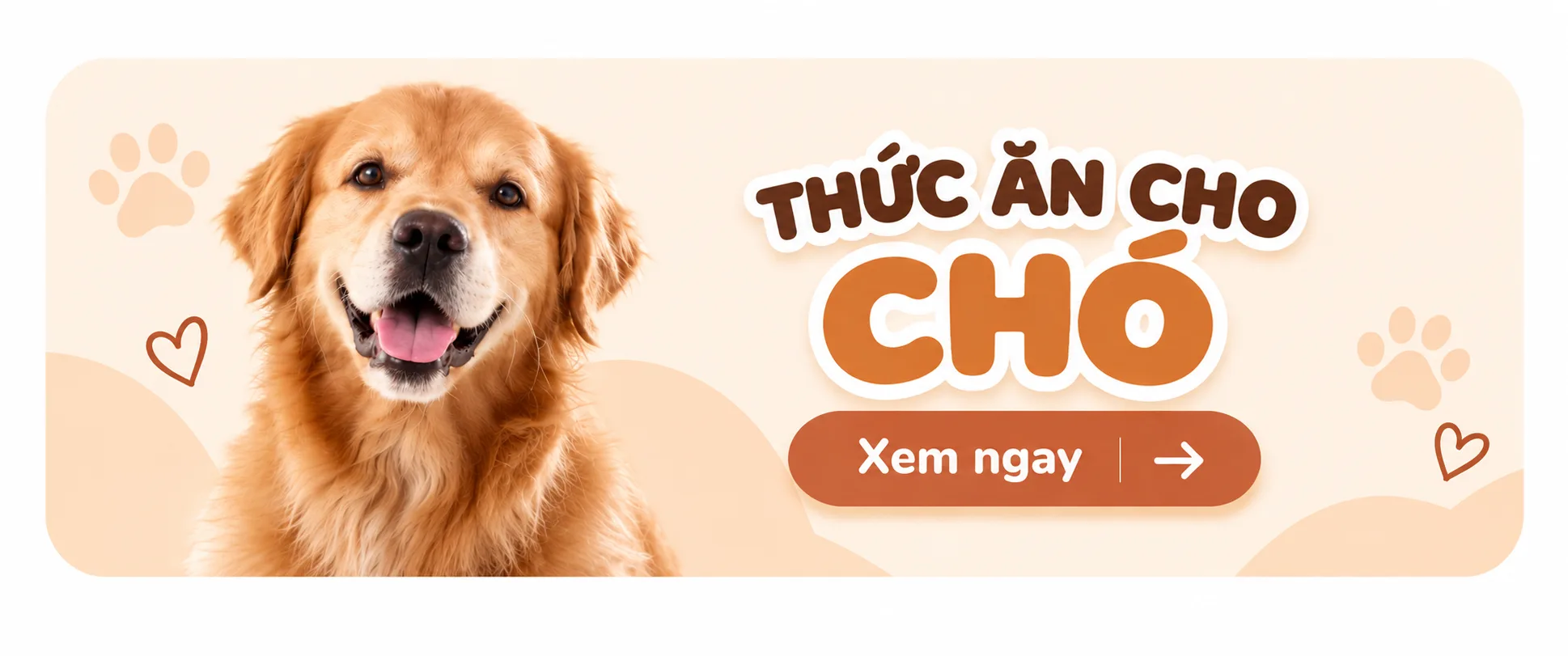 Xem ngay thức ăn cho chó petkins